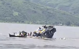 KDR: ko'lda kemaning ag'darilib ketishi oqibatida 126 kishi halok bo'ldi