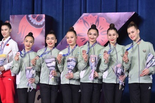 Первый день Кубка мира по художественной гимнастике принес сборной Узбекистана 2 медали