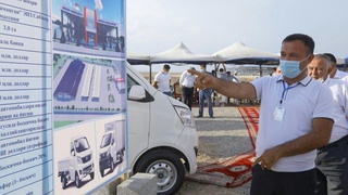 «Наманган» эркин иқтисодий зонасида Сhangan бренди остида кичик юк автомобиллари ишлаб чиқарилади