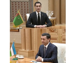 Бахтиёр Саидов Ашхабад қаласында Түркменстан Президенти менен ушырасты