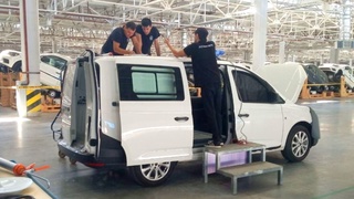 Jizzax Autoда янги Volkswagen Caddy V ишлаб чиқарила бошлади