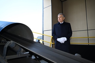 Prezidentimiz mis konsentratini ishlab chiqarish jarayonini kuzatdi