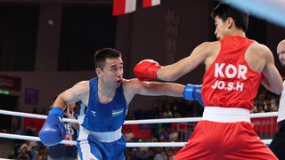 Ҳасанбой Дӯсматов ширкаташро дар Бозиҳои осиёӣ дар Ханчжоу бо нокаут оғоз кард