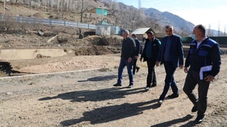 Чодакда 12,2 км узунликдаги магистрал сув тармоғи тортилмоқда