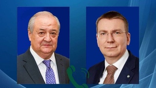 Главы МИД Узбекистана и Латвии провели телефонный разговор
