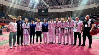 На турнире «Fujairah Open 2022» в ОАЭ наши таэквондисты завоевали семь медалей