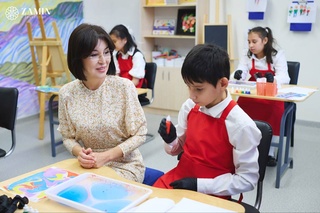 Зироат Мирзиёева ознакомилась с современными подходами инклюзивного образования в коррекционной школе № 52 Ташкента