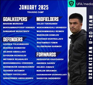 Қарақалпақстанлы еки футболшы сайланды команда қурамында