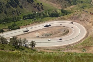 На перевале «Камчик» временно ограничили движение транспорта