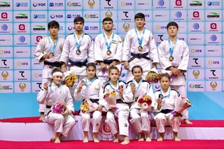 Юные дзюдоисты Узбекистана заняли первое место в общекомандном зачете на Кубке Азии