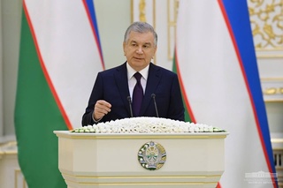 The President of the Republic of Uzbekistan receives credentials of foreign ambassadors