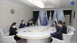 Министр ИКТ встретился с представителями Европейского банка реконструкции и развития