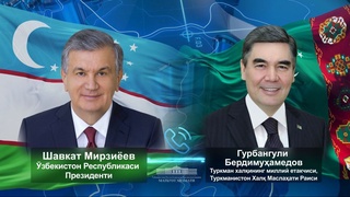 The President of Uzbekistan congratulates the National Leader of Turkmenistan