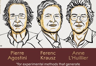 Nobel mukofoti – 2023: fizika bo'yicha sovrindorlar e'lon qilindi