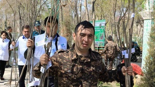 «Зеленая» инициатива в рамках «Яшил макон»