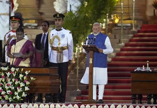 Narendra Modi ketma-ket uchinchi marta Hindiston bosh vaziri bo'ldi