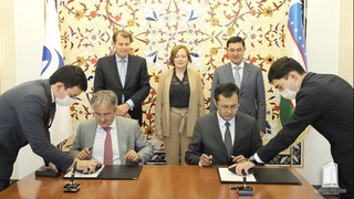 Еуропалық қайта құру және даму банкімен  меморандумға  қол қойды