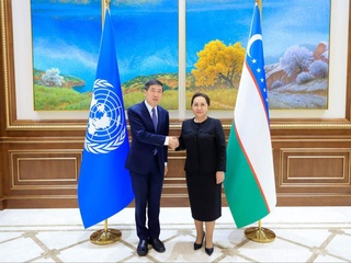 Сенатда БМТ Бош котиби ўринбосари билан учрашув бўлиб ўтди