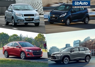 «UzAuto Motors»: Chevrolet Tracker и Onix заменят Spark и Nexia в текущем году