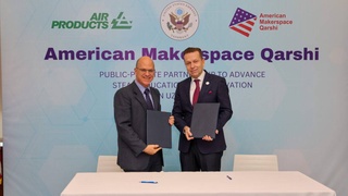 Air Products Узбекистан и Посольство США в Ташкенте объединяются для создания Американского Мейкерспейс в Карши