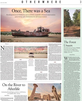 “The Indian Express” nashrida Qoraqalpog‘iston haqida material e’lon qilindi