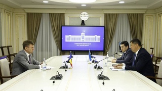 Состоялась встреча с послом Молдовы