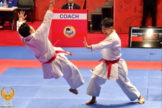 Каратисты из Узбекистана в первый день чемпионата Азии в Ташкенте завоевали пять медалей