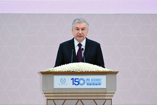 Address by the President of the Republic Uzbekistan Shavkat Mirziyoyev at the 150th Assembly of the Inter-Parliamentary Union