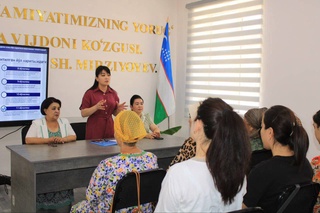 В рамках программы «Актуальные 90 дней» в махаллях продолжаются духовно-просветительские мероприятия среди девушек