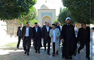 Иран Ислам Республикасының делегациясы Бұхараның көрікті жерлерін аралады