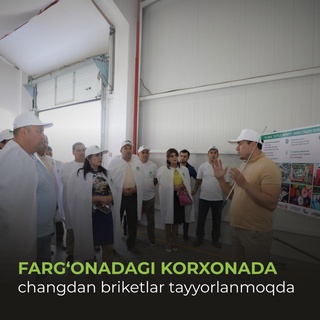 Чангдан ҳам брикетлар тайёрланадими?