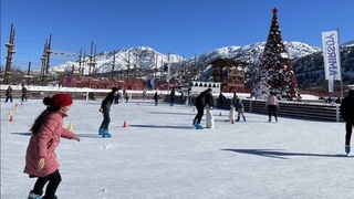 Ўзбекистонда илк бор баланд тоғ муз майдонининг очилиши бўлиб ўтди