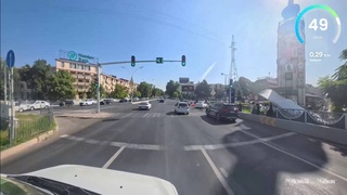 В Ташкенте настроили «зеленую волну» на участке улиц Фурката - Шота Руставели: время проезда сократилось на 22%