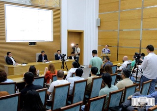 Projects aimed at improving the transport infrastructure of Shota Rustaveli Street are presented in Tashkent