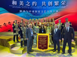 O'zbek navolari Shensi provinsiyasida yangradi