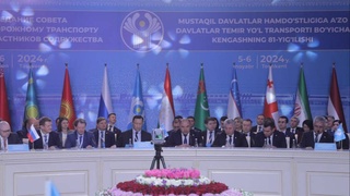 The 81st meeting of the Railway Transport Council is taking place in Tashkent