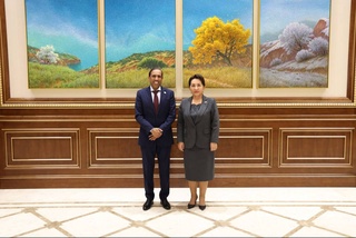 The Chairman of the Senate discussed issues of cooperation with the Secretary General of the Advisory Council of the State of Qatar