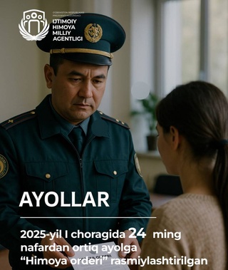 В первом квартале 2025 года более 24 тысяч женщин получили охранные ордера