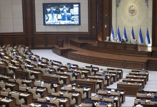 Информация о пятьдесят четвертом пленарном заседании Сената Олий Мажлиса Республики Узбекистан