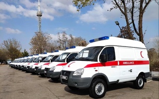 Россия Ўзбекистонга 20 та замонавий тез ёрдам машинасини топширди