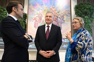 Prezidentlar O‘zbekistonning madaniy merosi ko‘rgazmasi bilan tanishdilar