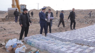 20 мингдан зиёд алкагол маҳсулотлари ва уларни тайёрлаш ускуналари йўқ қилинди