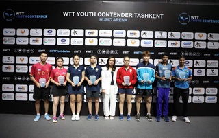 Узбекистан завоевал еще две медали на турнире по настольному теннису «Youth Contender»