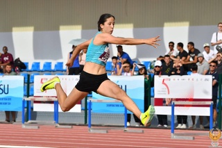 Шарифа Давронова установила очередной рекорд на чемпионате Азии по легкой атлетике