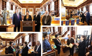 Библиотеке Конгресса США переданы ценные книги из Узбекистана