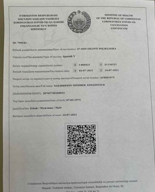 Озодбек Назарбеков: вақтни бой берманг!