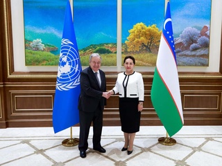 Олий Мажлис Сенатында БҰҰ Бас хатшысымен кездесу өтті