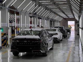 Дар Сирдарё истеҳсоли мошинҳои Hyundai оғоз ёфт