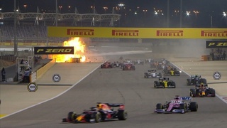 Пилот «Формулы-1» едва не сгорел заживо на Гран-при Бахрейна