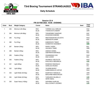7 нафар боксчимиз халқаро мусобақа финалига чиқиш учун рингга кўтарилади